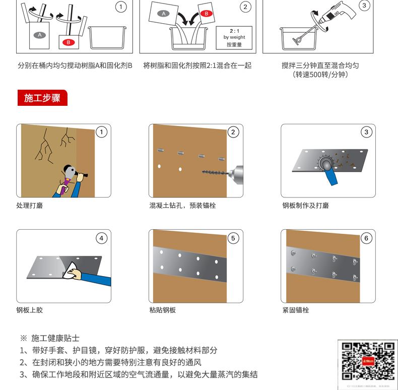 包钢德钦粘钢加固施工过程